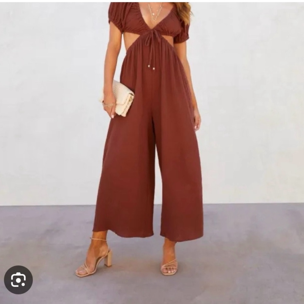 HYFVE Brown Jumpsuit